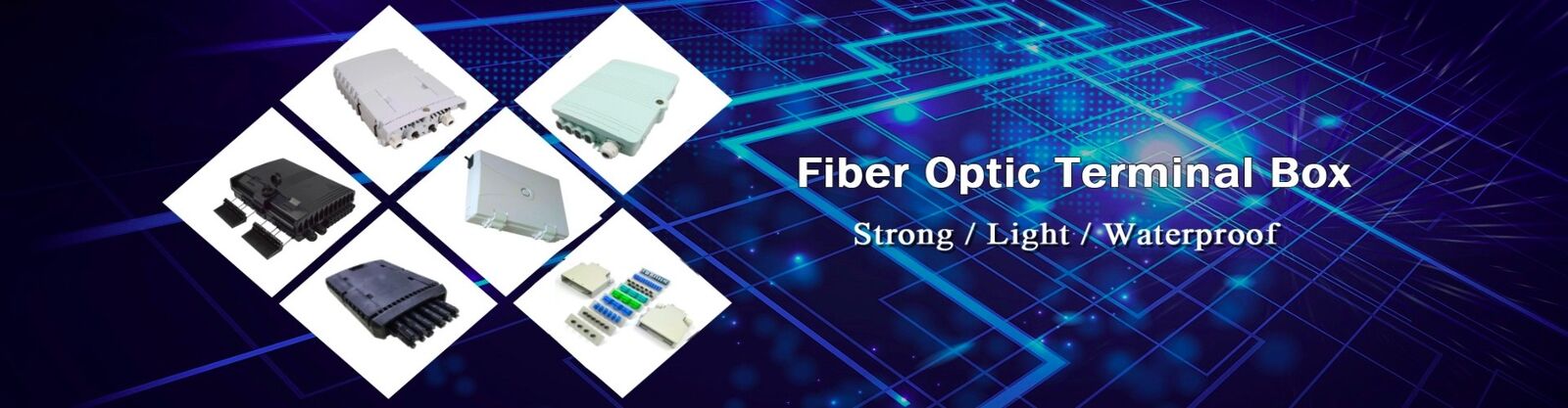 Caixa terminal da fibra ótica