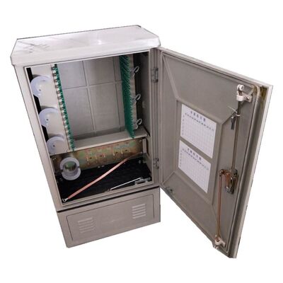 Qualidade  FC SMC Fiber Optic Cabinet FDH Outdoor Fiber Distribution Cabinet 144 Core fábrica