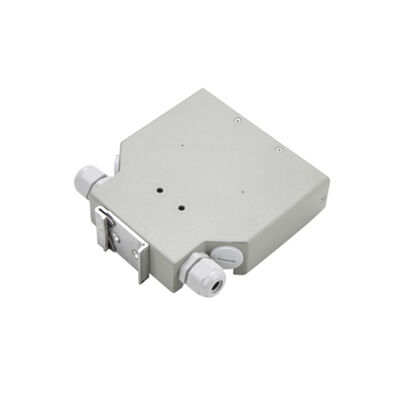 do trilho montável do ruído da fibra ótica de Dinrail do metal 6-Port caixa terminal