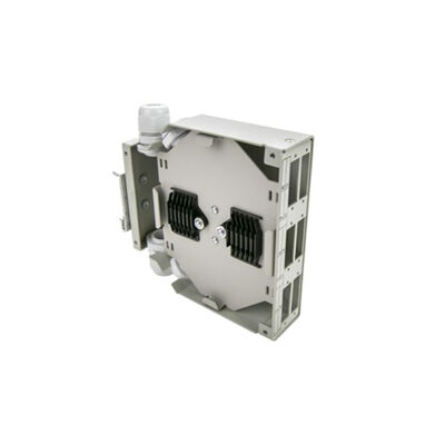 do trilho montável do ruído da fibra ótica de Dinrail do metal 6-Port caixa terminal