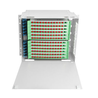 144 painel de remendo da fibra ótica do Sc do painel de remendo do núcleo ODF/adaptador 19 de Fc
