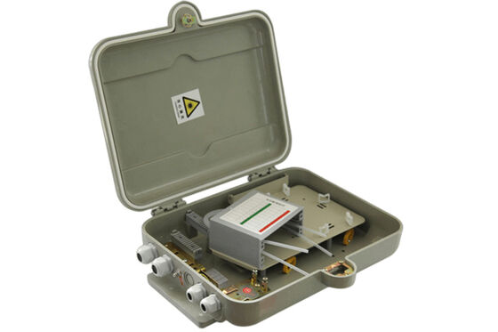 Palavra simples da caixa SMC+ABS do divisor da fibra ótica de LGX/divisor frente e verso 1x16 do PLC