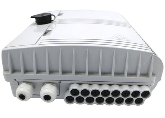 16 caixa portuária interna/exterior do divisor da fibra ótica FTTH do divisor