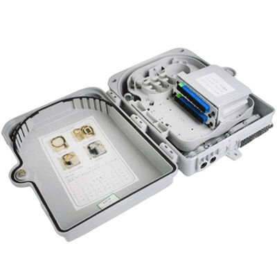 divisor impermeável IP66 da montagem da parede da caixa do divisor da fibra ótica de 16F 1x16