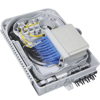 divisor impermeável IP66 da montagem da parede da caixa do divisor da fibra ótica de 16F 1x16
