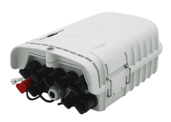 Caixa portuária Grey Optical Terminal Enclosure IP65 da terminação da fibra do PLC 8 do ABS