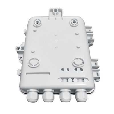 Caixa IP65 12Cores do divisor da fibra ótica do PLC do SC 1x8 fixada na parede