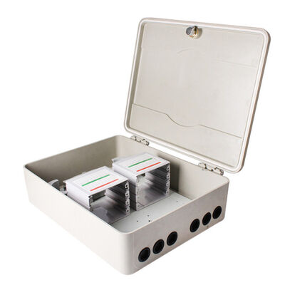 Manutenção programada/milímetro do divisor da fibra ótica 1x64 do divisor do PLC da caixa do ABS LGX de SMC