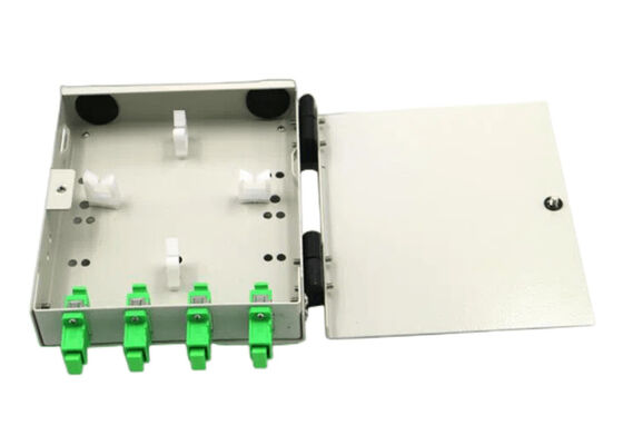 Parte superior portuária FTTD do SC da caixa da terminação da fibra de Mini Wall Mount 4