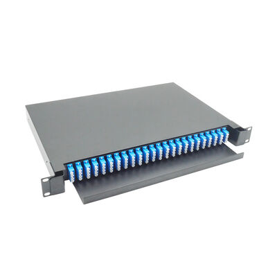 Patch Panel de Fibra Óptica Duplex LC para Soluções Profissionais de Rede