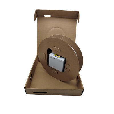 Caixas de terminação de fibras compactas com 4 portas pré-terminadas Kit Caixa de saída
