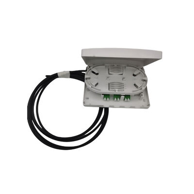 Kit de caixa de terminação de fibra compacta de 6 portas dependendo da saída de parede escolhida