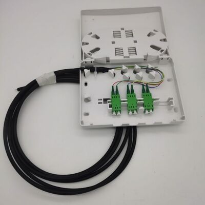 Kit de extensão de banda larga de fibra montada na parede 50m Compatibilidade de cabo