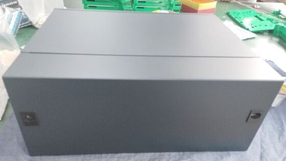 4U 19" Rack Mount Fiber Optic Patch Panel ODF FOBOT 4U 384 Núcleos MPO LC SM OM3 OM4 Painel de adaptador Chassis