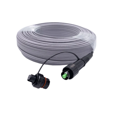 1F FastConnect Drop Cable, Outdoor SC/APC Pré-conectorizado Drop Cable FTTH Drop Cable Pigtail