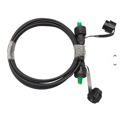 Cabo de remendo de fibra blindado à prova d'água para exterior FTTA ODVA LC para ODVA LC UPC APC 5.0mm