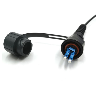 Cabo de remendo de fibra blindado à prova d'água para exterior Ip68 FTTA ODVA LC para DLC UPC APC 5.0mm